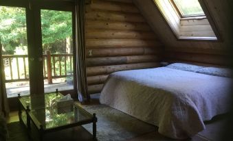 Redwood Log Cabin