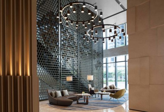 선전 롄터우둥팡 코트야드 호텔 객실 인테리어