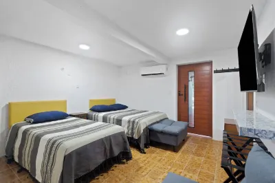 Casa Nance Alojamientos Xaman HÁ Hospedaje Familiar Cocineta AC 2 Camas baño
