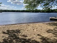 Mississippi Waterfront Beach home-Sauk Rapids, MN Hotels in Benton County