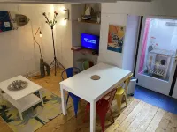 Typical fisherman's house near Port and Beach