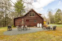 Log Cabin at the Goat Sanctuary