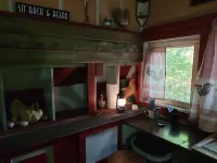 "Coop-Ahhh Cabana "Glammock" campsite near Dupont State Forest! Hotels in Crab Creek