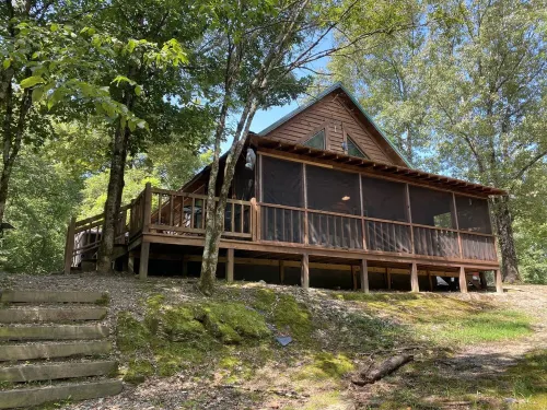 Lost Cabin at the Creek - Alppimaja