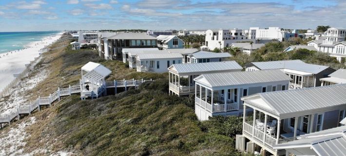 Gulf Front Seaside Iconic Honeymoon Cottage Hotels in Seaside