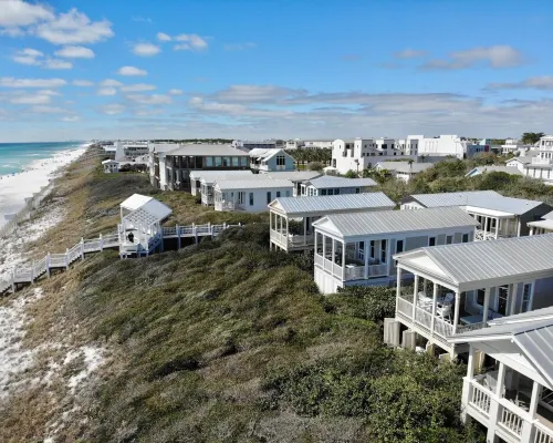 Gulf Front Seaside Iconic Honeymoon Cottage Hotels in Seaside