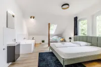Fantastic apartment with bathtub