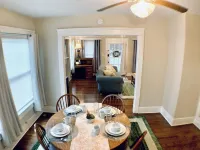 Queen Full Twin Bed/Sleeps 5/Furnished Private APT/In-Unit Washer Dryer/65" HDTV