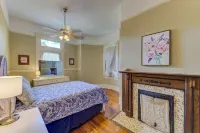 Victorian home with four bedrooms and four and one half bathrooms.