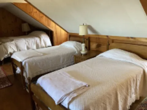 This cozy apartment is situated on 20 acres with a distant view of Sebago Lake.