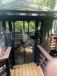 THE LOVERLY - Your Romantic Love Nest - hot tub, 3 fireplaces, 2 bath,  gazebo - Country Houses