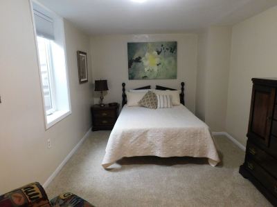 Newly finished basement apartment with private entrance in Columbus Indiana.