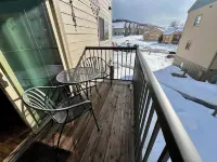 1Bd/1BA - Alpenglow Chalet with AC, Pool, & on the Free Bus Route