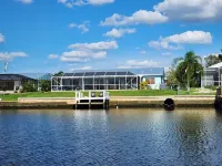 Tranquil Waterfront Pool Home with beautiful views and sunsets and great fishing