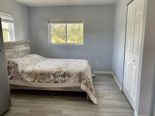 New tiny house available in the country on a 5 acre motocross track MX Hotels in Myakka City