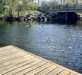 Grandmas Cottage on the River and the Rail Trail in Wolfeboro
