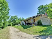 Charming cottage for 12 people - Wilderness + private pool Hotel a Thezac