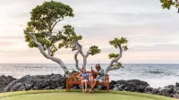 Four Seasons Resort Hualalai at 4th Fairway, Ocean View with 2 Golf Carts