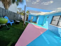 2 Minutes from Beach/Downtown + Patio & Grill