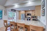 True ski-in/out two-level condo BH. Perfect for two families with a king suite.