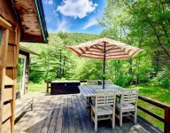Grandview Cabin is in Woodland Valley in the High Catskill Mountains