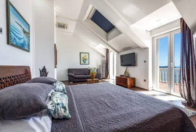 Mediterranean Villa with Astonishing View over the Adriatic Sea and Private Pool Hotels in 