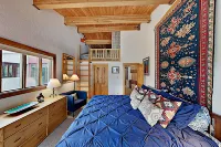 Slopeside Penthouse | 2 Mountain-View Balconies, Fireplace & Covered Parking Hotels in Taos Ski Valley