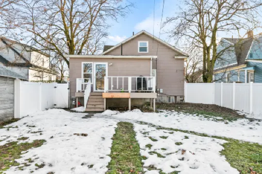 Charming Backyard BBQ Zone and Stylish Interiors - Delightful Retreat