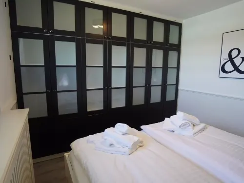Penthouse by North Sea with Pool and Sauna
