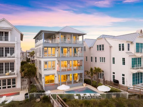 Gulf Front Luxurious Home with Private Pool and Beach Access 6 Bedroom Home by RedAwning