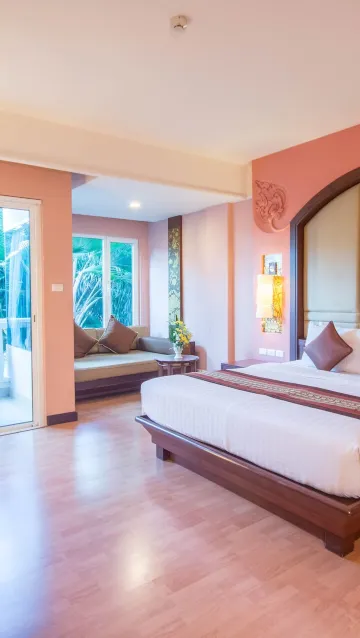 ห้องดีลักซ์ - วิวสวนหย่อม