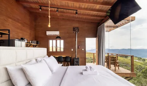 Cabin with Mountain View in Anitápolis VST032 - 3-Star