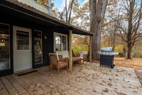 Lake View Hot Tub Modern A-frame