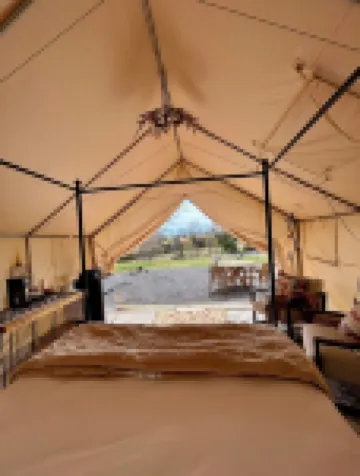 Couples Glamping Tent Near the Buffalo River
