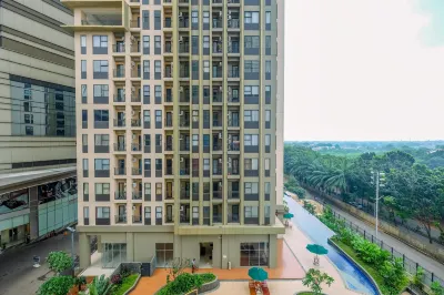 Minimalist and Cozy Studio (No Kitchen) Transpark Cibubur Apartment Hotels in Jatikarya