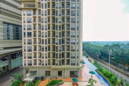 Minimalist and Cozy Studio (No Kitchen) Transpark Cibubur Apartment