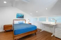 Walk to the beach!  North Shore Surf House