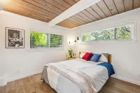 Designer Home Near Stanford/Tech Hub+AC/Gym/Office/BBQ/Parking. 2 Bed/1 Bath. - 4-نجوم