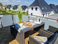 Seevilla Dubai Luxus Ferienhaus, Sky TV, Kamin, Außenwhirlpool Jacuzzi, Sauna, Hotel a Untergohren