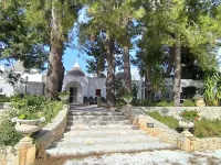 Trulli with pool