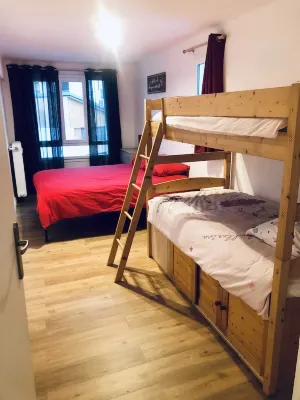 Large 2-room apartment at the foot of the slopes Hotels near Auron (ski resort)