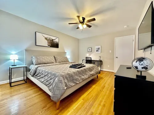 Modern Townhome w/ Balcony • Walk to FUSE Stadium