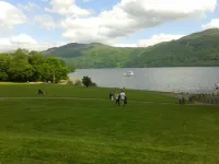 Situated in Lomond Park on the shore of Loch Long with amazing views