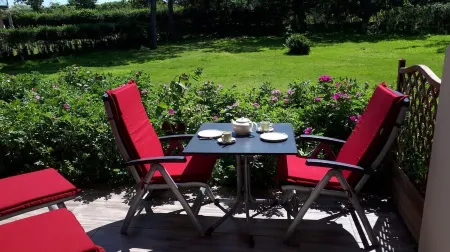 "Strandnest... You can hardly get more sea than this TOP apartment on the south beach! Отели в г. Вик-ауф-Фёр