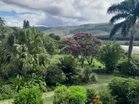 Peaceful quiet place overlooking beautiful mountain with a lovely garden.