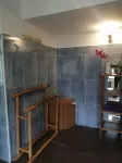 Spacious vacation apartment with fireplace and barrel sauna in the sheltered garden.