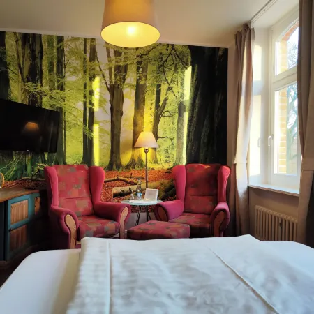 Hotel Schlösschen Sundische Wiese Zingst Отели в г. Цингст