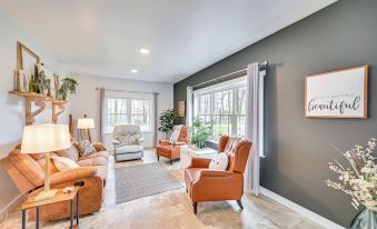 Shipshewana Guest House with Fire Pit!