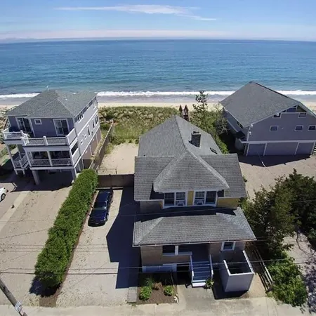 Quintessential New England Home on Private Beach