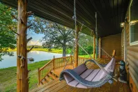 Private Lake & Dock: Log Cabin, 2 Mi to Clay! - 4 estrellas
